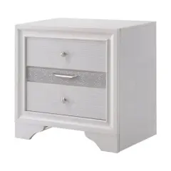 26" Naima Nightstand White - Acme Furniture