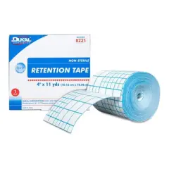 Dukal Pre-Cut Retention Tape 4"X 11 YD