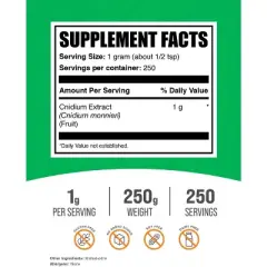 BulkSupplements Cnidium Fruit Extract Powder