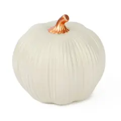 Stoneware Pumpkins White - Bullseye's Playground&trade;