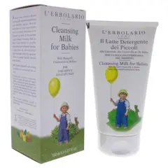 L'Erbolario Cleansing Milk for Babies - Facial Cleanser - 5.07 oz