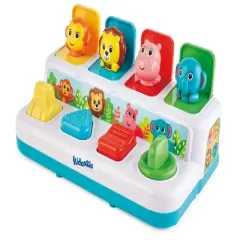Kidoozie Pop n Play Animal Friends, Pop Up Activity Toy for Learning; Suitable for Toddlers Ages 12 months and older