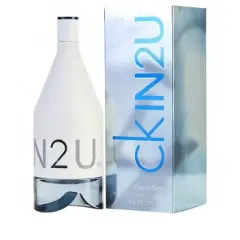 Ck In2U By Calvin Klein Men Tomato Leaf, Lemon, Cacao Pod, White Musk, Cedar, Vetiver Edt Spray 5 Oz