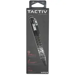 Keysmart Tactiv Bolt Action Premium Waterproof Pen - Black