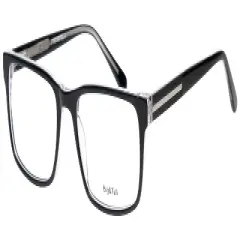Big & Tall 21 Mens Rectangle Full Rim Designer Reading Glasses 57 mm