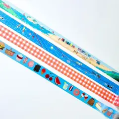 Summer Club Everyday Masking Tape by Ramus & Co - 4ct Rolls, Assorted