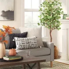 Oversized Modern Geometric Patterned Lumbar Throw Pillow - Threshold&trade;