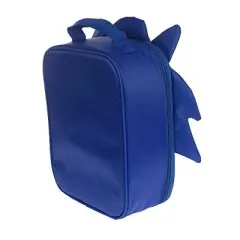 Sonic The Hedgehog Insulated Lunch Box, Mini Gaming Cooler with 3D Features and Top Padded Handle