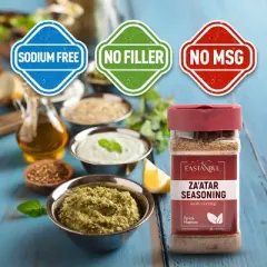Eastanbul Zaatar Seasoning, Za'atar, Zaatar Spice, Zatar, AKA Zahter, 6.3oz
