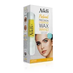 Nad's Natural Precision Eyebrow Wand Waxing Kit - 12ct