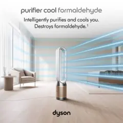Dyson Purifier Cool Formaldehyde TP09: HEPA Air Purifier & Cooling Fan, 10 Settings, Energy Star Certified, 2-Year Warranty