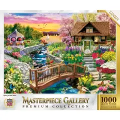 MasterPieces 1000 Piece Jigsaw Puzzle - White Dove Farm - 26.8"x19.3"