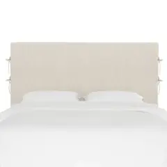 Meridian Slipcover Linen Headboard  - Skyline Furniture