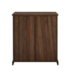 Tavern Modern Transitional Sliding Window Pane Door Bar Cabinet - Saracina Home