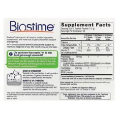 Biostime Baby & Kids, Daily Probiotics + Prebiotics, Newborn to 6 Years, Flavorless, 28 Sachet Packets, 0.05 oz (1.5 g) Each