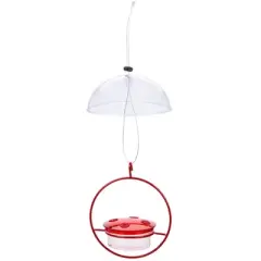 The Lakeside Collection Red Hummingbird Feeder