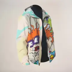 Members Only - Women's Big Chucky Windbreaker Oversized Jacket