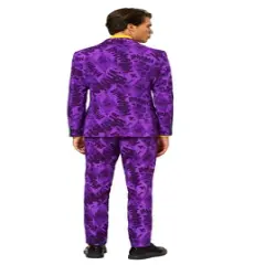 OppoSuits Men's Suit - The Joker Costume - Purple