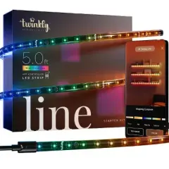 Twinkly Smart Light Strip-Line 100 RGB LED Gen II Starter Kit