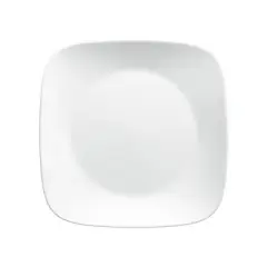 Corelle Square Vitrelle Plates (10.25") White - Set of 6