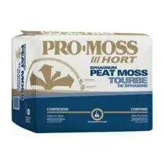 Premier PRO-MOSS Horticulture Sphagnum Peat Moss, Compressed Bale