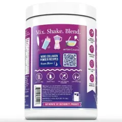 Multi Collagen Protein + Vanilla, Collagen Powder with Types I II III V & X & Vitamin C for Beautiful Hair Skin and Nail, Vitauthority, 30 servings