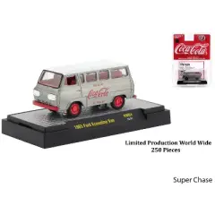 "Coca-Cola" Release 4, Set of 3 Cars Limited Edition to 4,800 pieces Hobby Exclusive 1/64 Diecast Models by M2 Machines