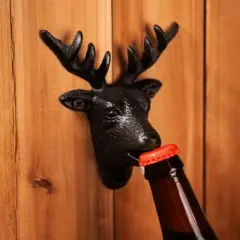 Foster and Rye Cast Iron Wall Mounted Deer Bottle Opener