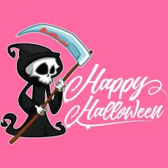 Women's Design By Humans HAPPY HALLOWEEN - Special Edition By wedenote Racerback Tank Top