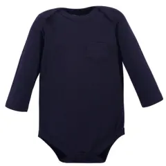 Touched by Nature Baby Boy Organic Cotton Long-Sleeve Bodysuits 5pk, Constellation