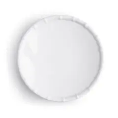 Q Home | Zen Bamboo White 9" Melamine Salad Plate, Set of 4