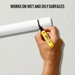 Avery UltraDuty Marks A Lot Permanent Markers, Chisel Tip, Water Resistant, Industrial Grade Ink, 12 Black Markers (29842)