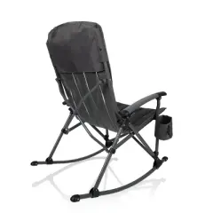 Oniva 2pc Portable Outdoor Rocking Camp Chair - Gunmetal Gray