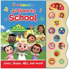 Cocomelon Jj Goes to School - by  Rose Nestling (Board Book)