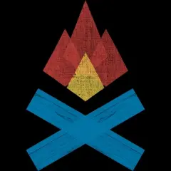 Junior's Design By Humans Campfire By elcorette T-Shirt