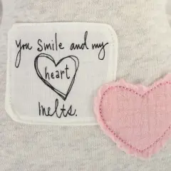 DEMDACO Poetic Threads Bear - Girl 17 inch - Pink