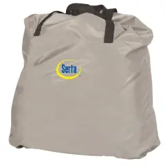Serta 18" Pillow Top Air Mattress with Neverflat Pump - Queen