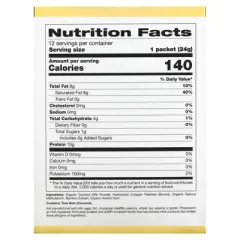 Collagen Coconut Creamer, Unsweetened, 12 Packets 0.85 oz (24 g) Each