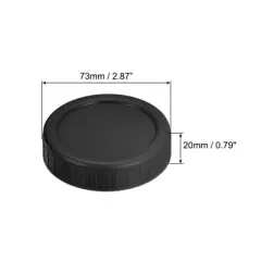 Unique Bargains Plastic Leak Proof Canning Lids with Silicone Ring 10 Pcs