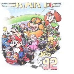 Men's Nintendo Mario Kart 90s T-Shirt