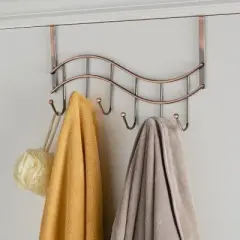 BrylaneHome Over-The-Door Rack