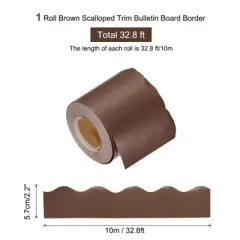 Unique Bargains Flexible Curved Bulletin Board Border Decoration Card Stock