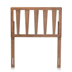 Duncan Wood Headboard Walnut - Baxton Studio