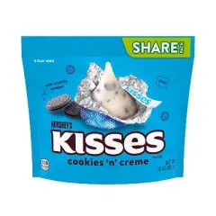 Hershey's Kisses Cookies and Creme Candy Share Pack - 10oz