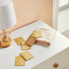 Monthly Milestone Cards - Natural Wood - Cloud Island&trade;