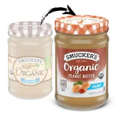 Smucker's Organic Natural Creamy Peanut Butter - 16oz