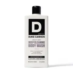 Duke Cannon Supply Co. Heavy Grit Deep Cleaning Men's Body Wash - 18 fl oz
