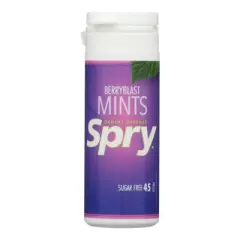 Spry Berry Blast Sugar-Free Mints - Case of 6/45 ct