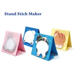 Wrapables Cute Animals Sticky Notes (Set of 4)