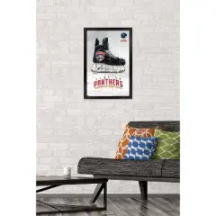 Trends International NHL Florida Panthers - Drip Skate 21 Framed Wall Poster Prints